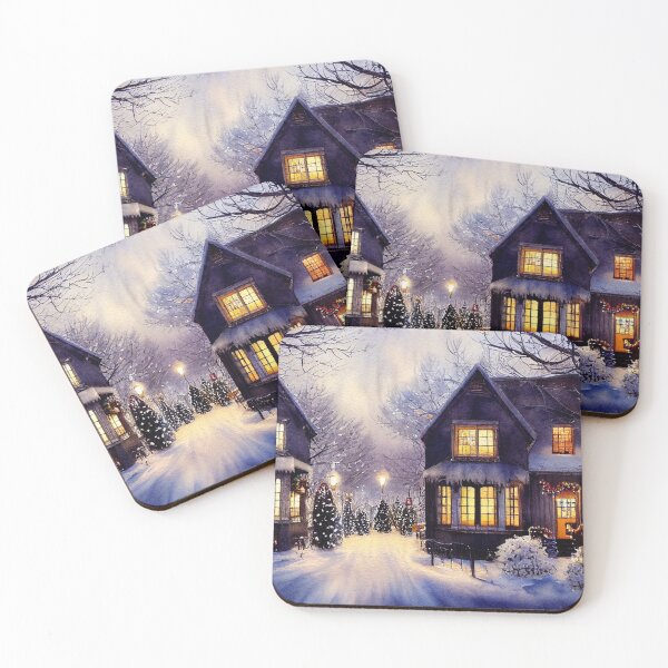 Item preview, Homes Aglow with the Warmth of Christmas Joy designed and sold by Mika Hutton.