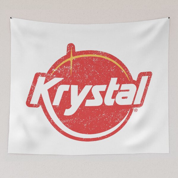Item preview, Krystal Burger Restaurant - Vintage Worn Texture designed and sold by sticker-stacker.