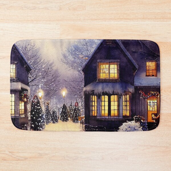 Item preview, Homes Aglow with the Warmth of Christmas Joy designed and sold by Mika Hutton.
