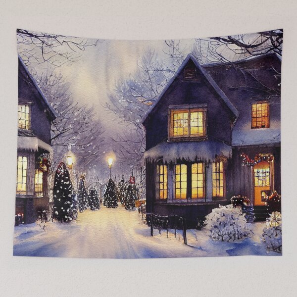 Item preview, Homes Aglow with the Warmth of Christmas Joy designed and sold by Mika Hutton.