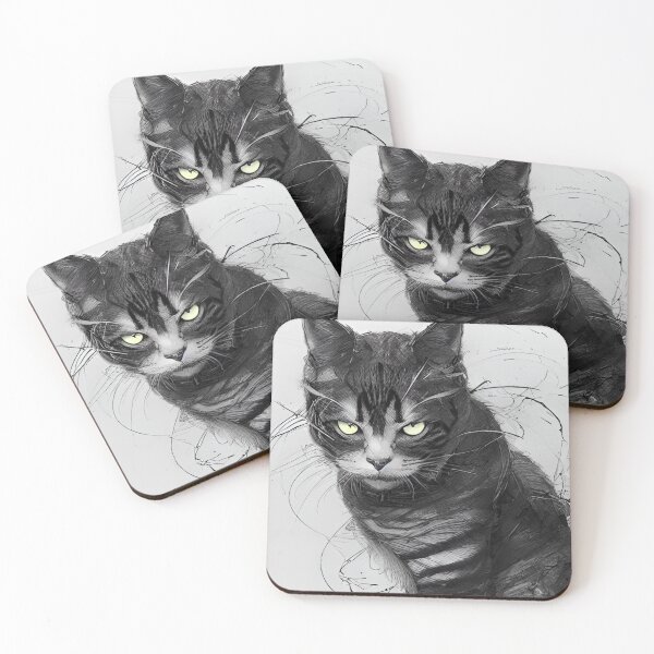 Item preview, Rough Cat Sketch designed and sold by bek22.