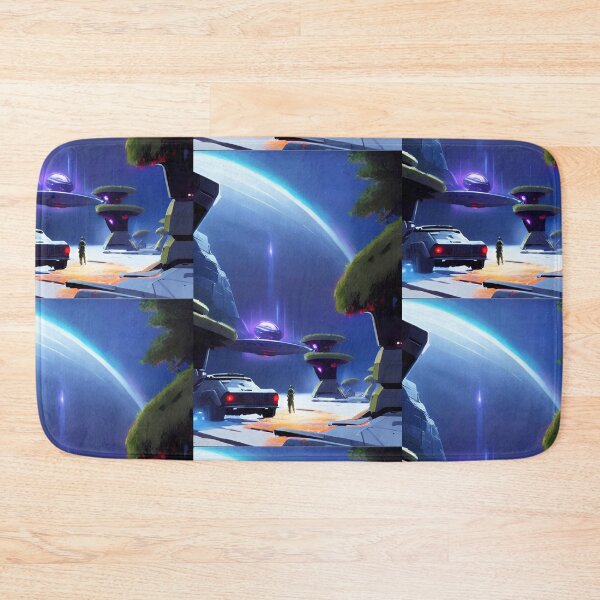 Item preview, POLICE WAIT FOR ALIEN CRIMINAL ON PLANET SAM designed and sold by sailorsam1805.