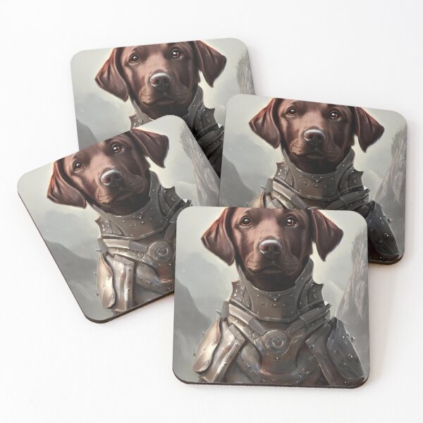 Item preview, AI Generated Art, War Labrador designed and sold by RabbitHoleMI.