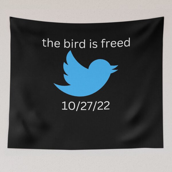 Item preview, Elon Musk The Bird Is Freed designed and sold by podguy.
