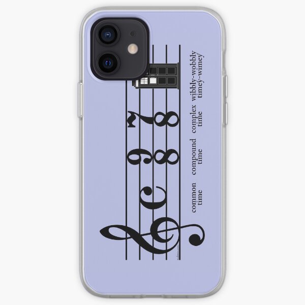 Wibbly-wobbly timey-wimey Coque souple iPhone