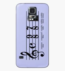 Wibbly-wobbly timey-wimey Case/Skin for Samsung Galaxy
