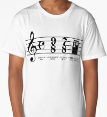 Wibbly-wobbly timey-wimey Long T-Shirt