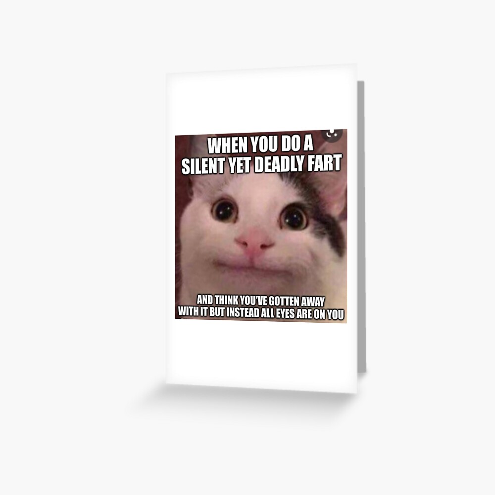 Polite Cat Meme Featuring Cute Beluga Cat A Funny Cat Meme Depicting A Cute  Cat Smiling, Funny Cat Pun And A Happy Cat
