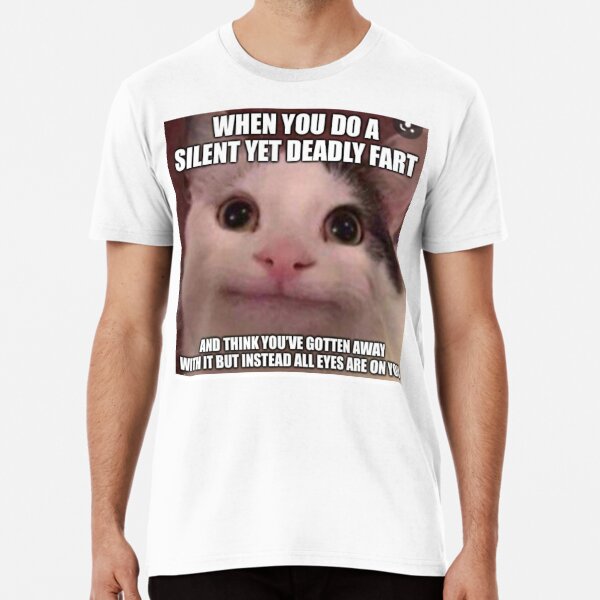 Just A Men Who Loves Beluga Cat' Men's T-Shirt