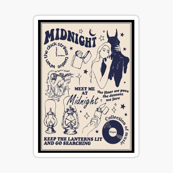 "keep the lanterns lit and go searching" Sticker for Sale by