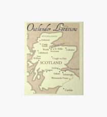 The Outlander Location Art Board