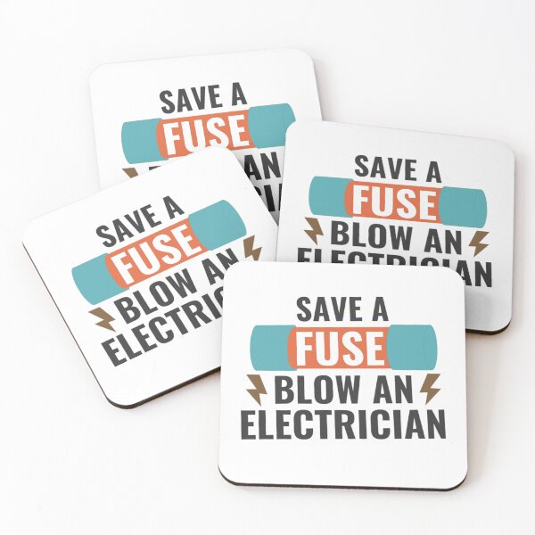 Item preview, Save A Fuse Blow An Electrician designed and sold by chetan786.