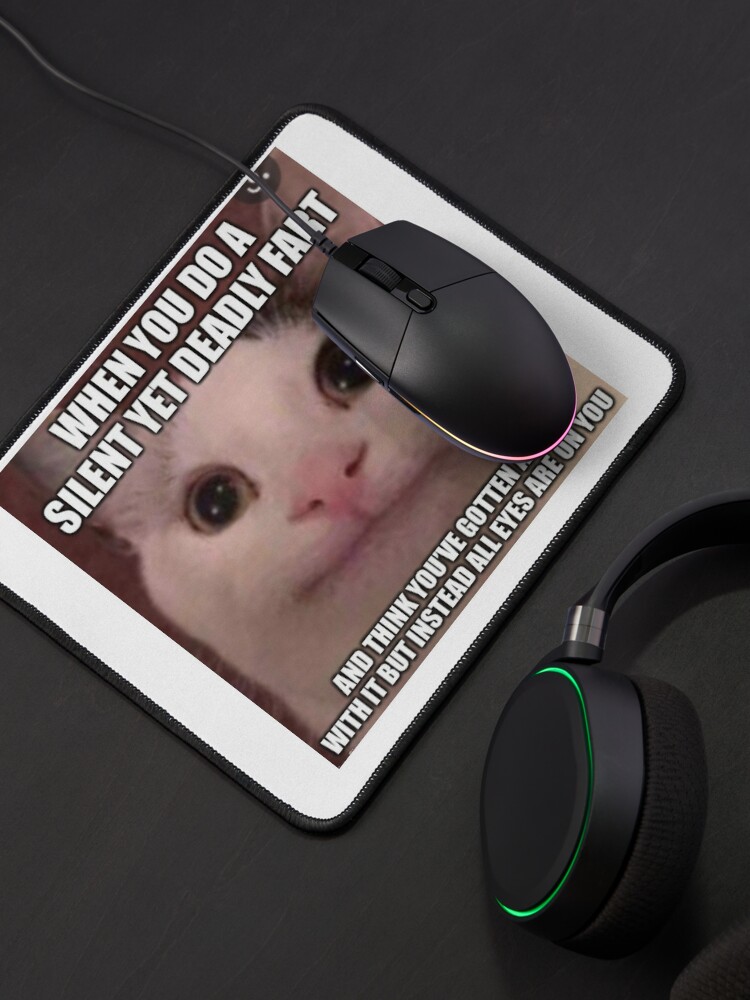 Polite Cat Meme Featuring Cute Beluga Cat A Funny Cat Meme Depicting A Cute  Cat Smiling, Funny Cat Pun And A Happy Cat | iPad Case & Skin