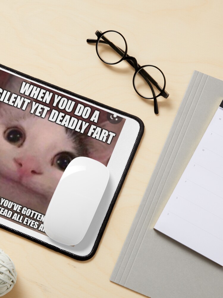 Polite Cat Meme Featuring Cute Beluga Cat A Funny Cat Meme Depicting A Cute  Cat Smiling, Funny Cat Pun And A Happy Cat | iPad Case & Skin