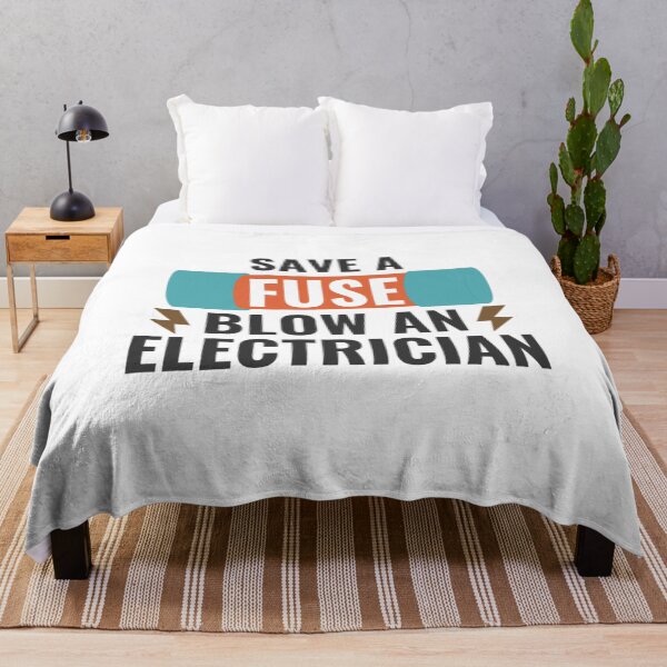 Item preview, Save A Fuse Blow An Electrician designed and sold by chetan786.