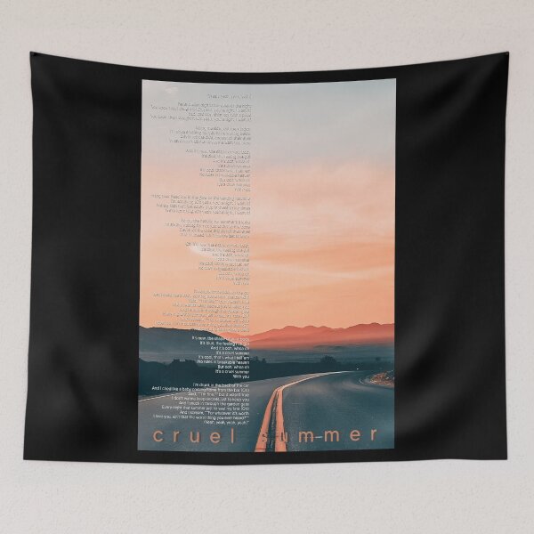 Item preview, Cruel Summer Taylor Swift freeway designed and sold by OlivierMendes.
