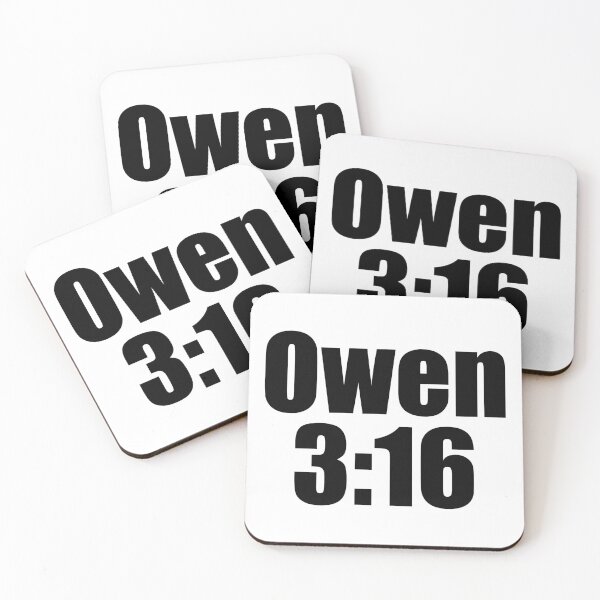 Item preview, Owen 3:16 - Pro Wrestler designed and sold by kayfabebroken.