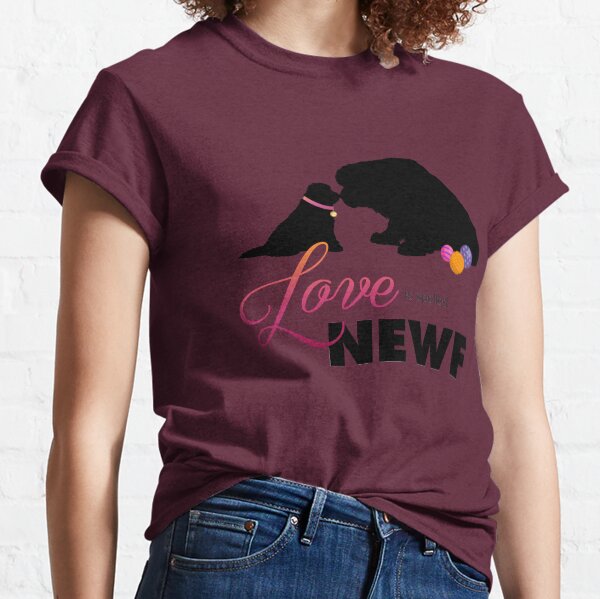 Love is spelled NEWF Classic T-Shirt