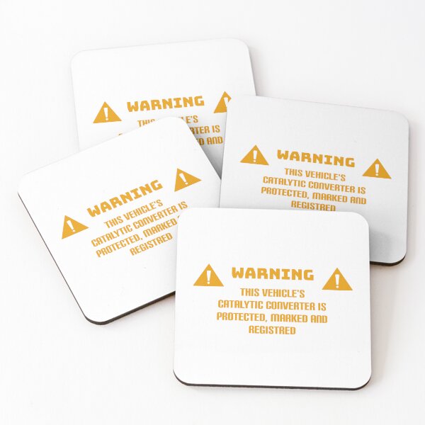Item preview, Catalytic Converter Warning designed and sold by Vlaki.