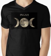 THE TRIPLE MOON Men's V-Neck T-Shirt