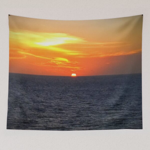 Item preview, Sunset Over the Ocean designed and sold by Hipnautical.