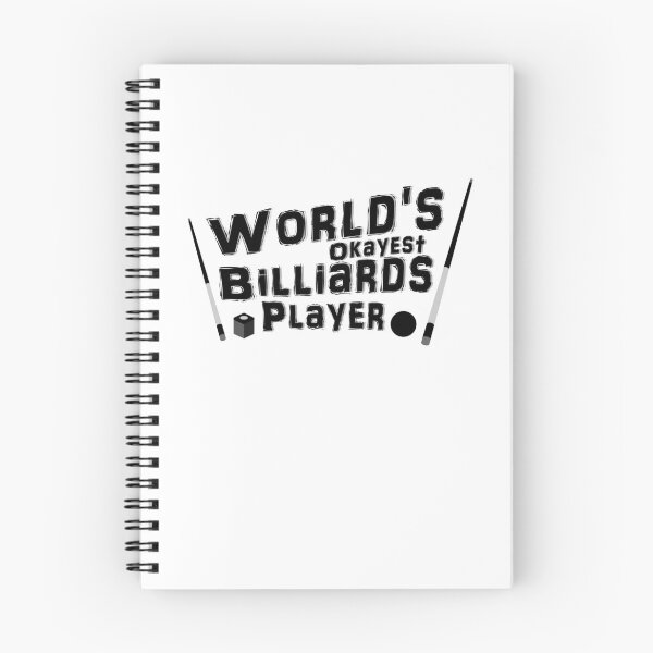Item preview, World's Okayest Billiards Player Funny Gif designed and sold by Seas Wanda.