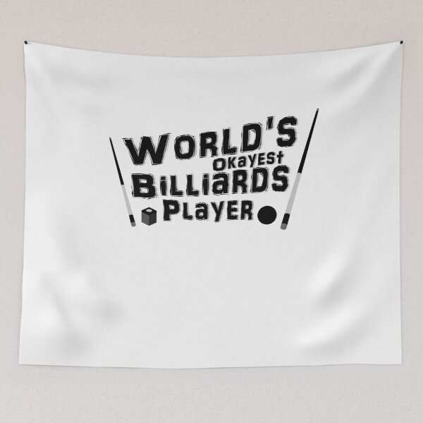Item preview, World's Okayest Billiards Player Funny Gif designed and sold by Seas Wanda.