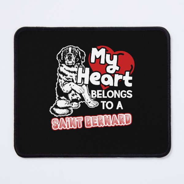 Item preview, My Heart Belongs To A Saint Bernard designed and sold by UnknownArtistt.