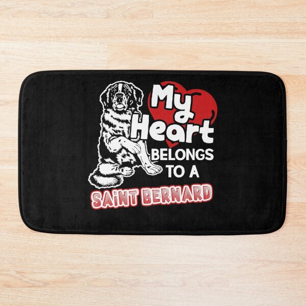 Item preview, My Heart Belongs To A Saint Bernard designed and sold by UnknownArtistt.