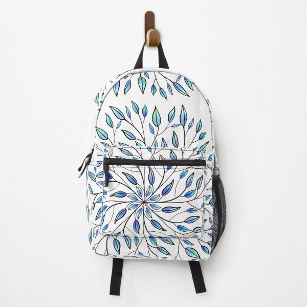 Item preview, Blue Leaves Mandala designed and sold by CarrieBrose.
