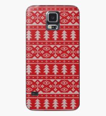 Knitted Christmas Pattern Case/Skin for Samsung Galaxy