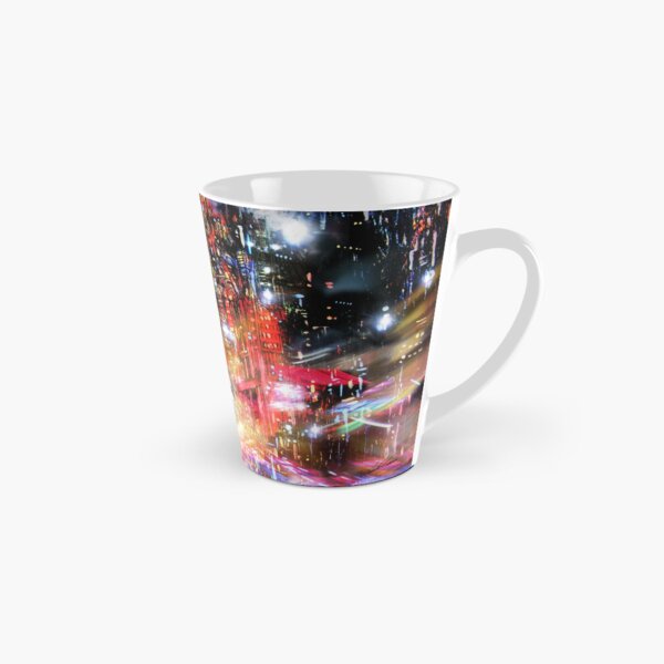 Night scene: a twirling, shimmering daze Tall Mug