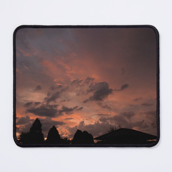 Item preview, Hues of Purple Pink Orange Sunset Sky Silhouette - Nature Aesthetic Photography designed and sold by Lucidesigns.