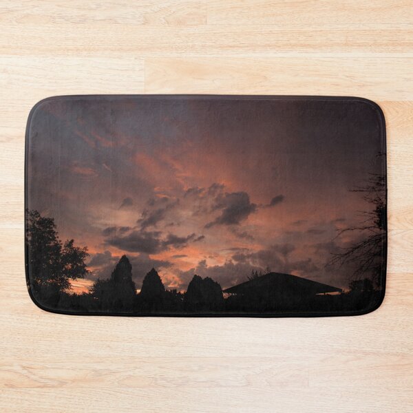 Item preview, Hues of Purple Pink Orange Sunset Sky Silhouette - Nature Aesthetic Photography designed and sold by Lucidesigns.