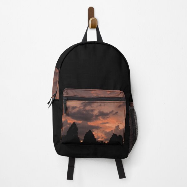 Item preview, Hues of Purple Pink Orange Sunset Sky Silhouette - Nature Aesthetic Photography designed and sold by Lucidesigns.
