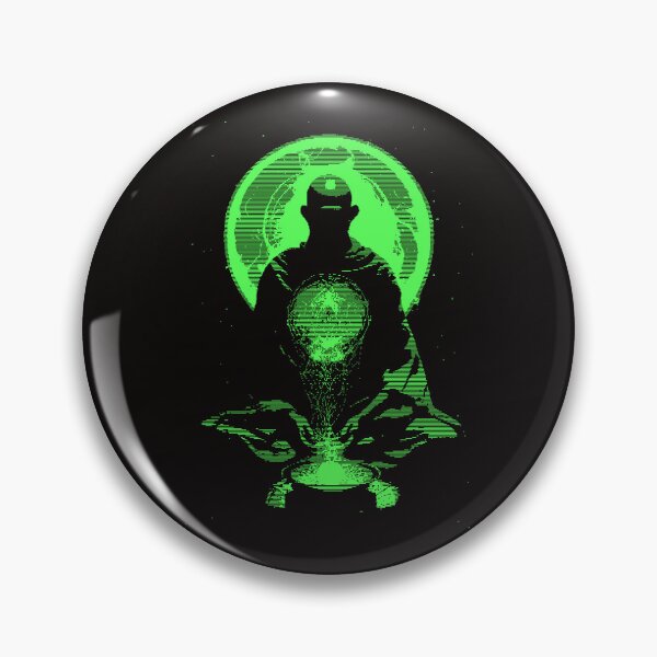 Item preview, Meditating Digital Monk Matrix Style Mana Ball designed and sold by outkast-oasis.