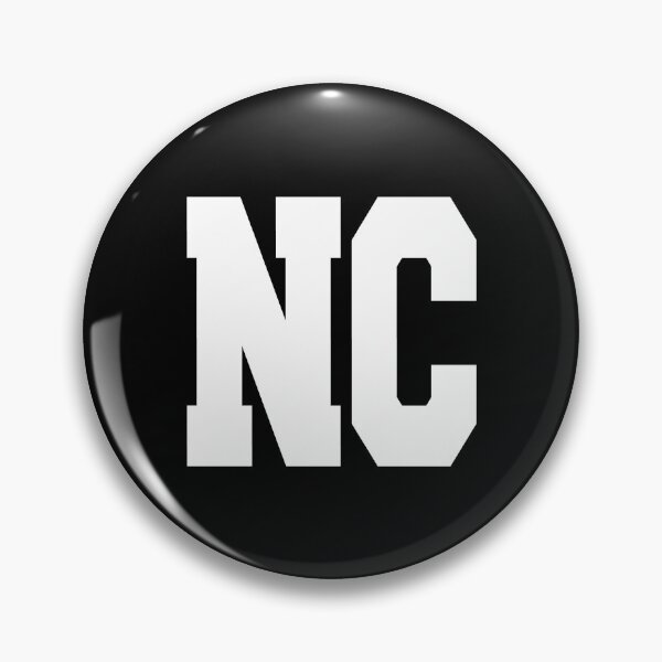 Item preview, North Carolina NC Initial Text designed and sold by Lartheviking.