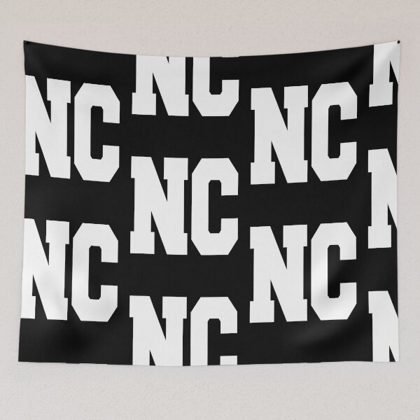 Item preview, North Carolina NC Initial Text designed and sold by Lartheviking.