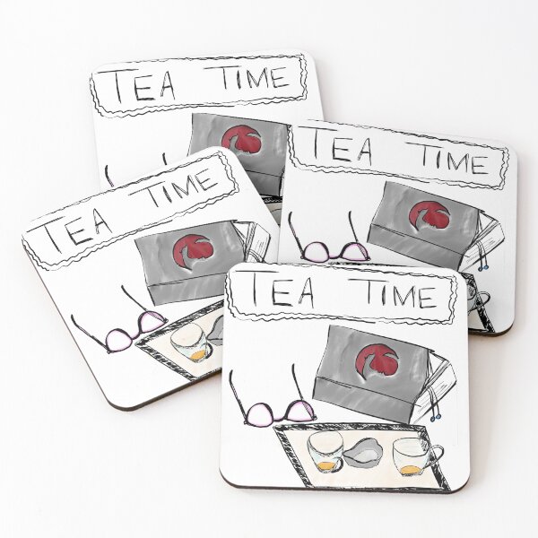 Item preview, Tea time raw sticker and classic T-shirts/ essential quirky T-shirts . designed and sold by Ammuishere.
