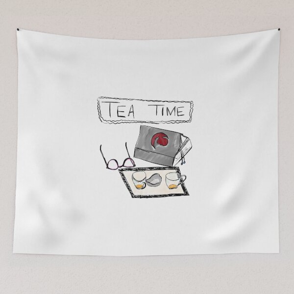 Item preview, Tea time raw sticker and classic T-shirts/ essential quirky T-shirts . designed and sold by Ammuishere.