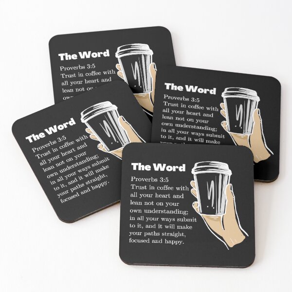 Item preview, And the Word Was Coffee designed and sold by It's On Backwards.
