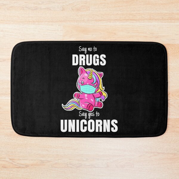 Item preview, Say No To Drugs Say Yes To Unicorns Red Ribbon Week Unicorn T-Shirt designed and sold by lht6474.