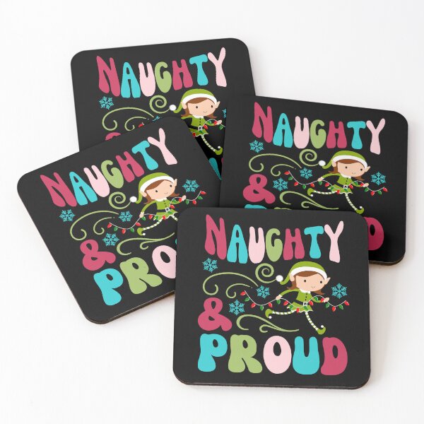 Item preview, Naughty and proud - Christmas elf designed and sold by EvergreenWhimsy.