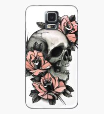 Skull and Roses Case/Skin for Samsung Galaxy