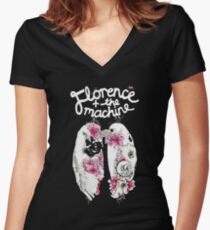 Arctic XX Machine Women's Fitted V-Neck T-Shirt