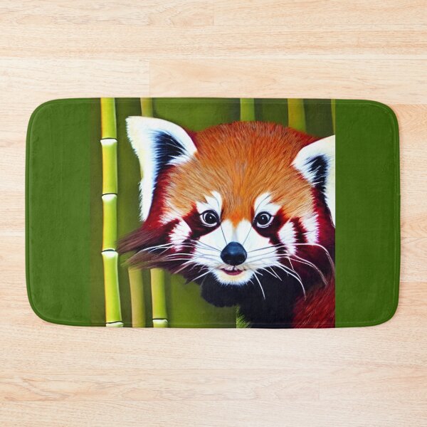 Item preview, Red Panda With Bamboo designed and sold by NitaBond.