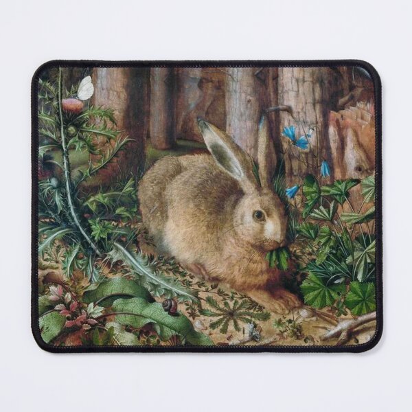 Item preview, Vintage Painting A Hare in the Forest designed and sold by artemisxluna89.