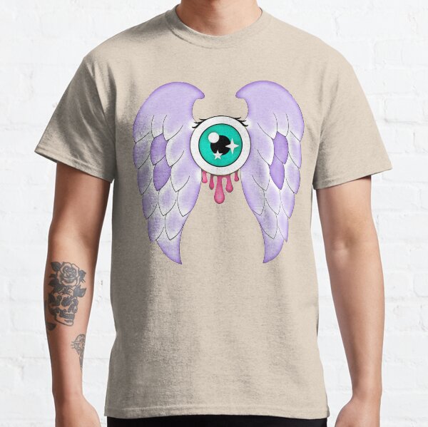 Pastel Goth | Winged Eye | Light Grey Classic T-Shirt