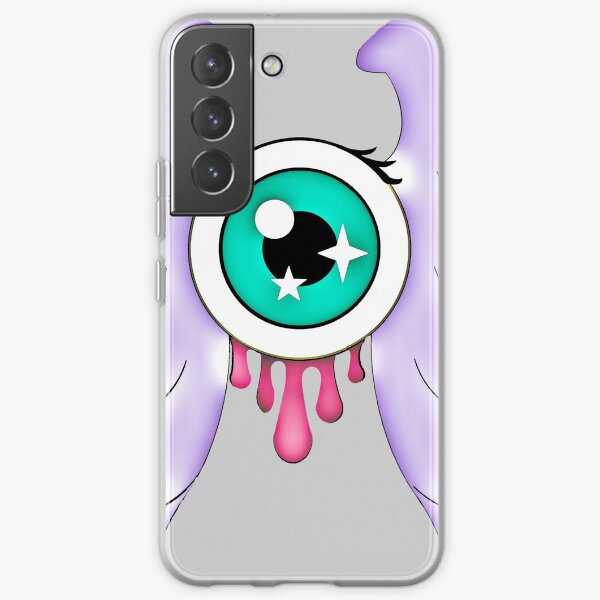 Pastel Goth | Winged Eye | Light Grey Samsung Galaxy Soft Case