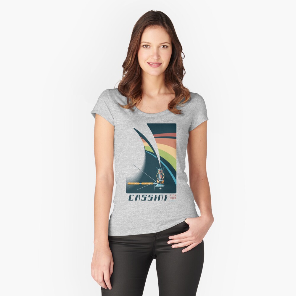 Item preview, Fitted Scoop T-Shirt designed and sold by adorabowldesign.